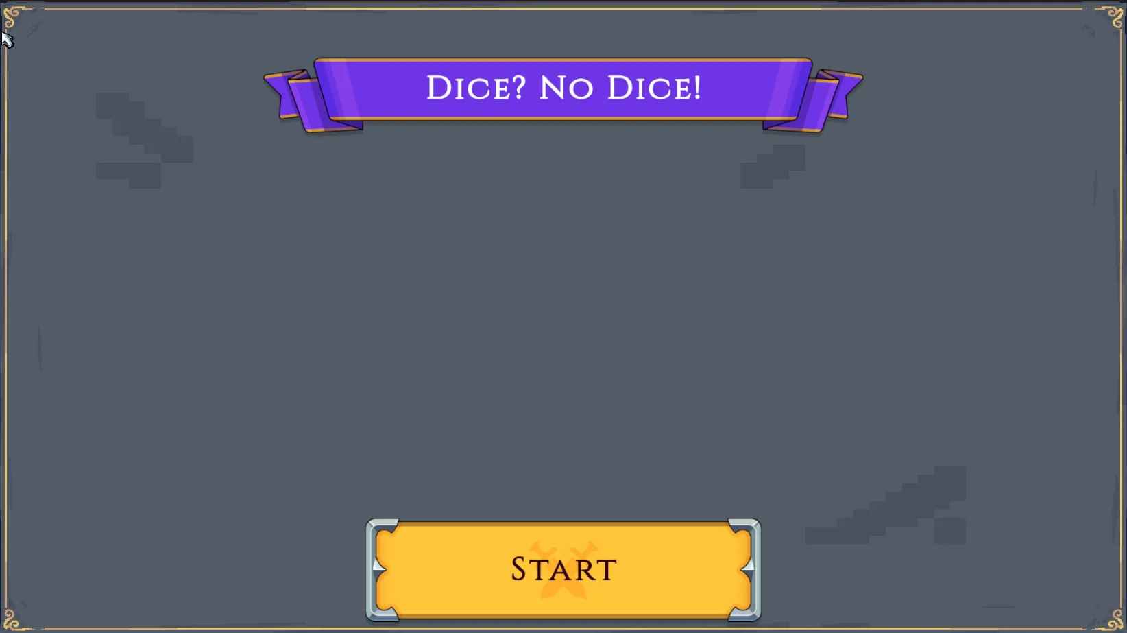 Dice No Dice title screen